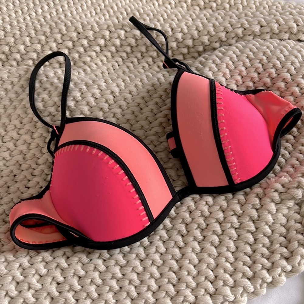 Victoria’s Secret Neon underwire bikini top